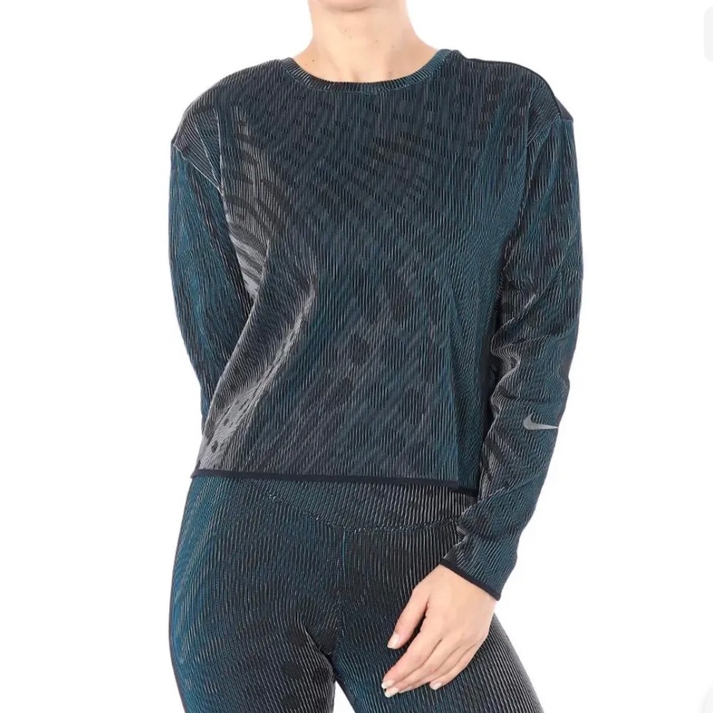 NIKE || Running Division Long Sleeve Mid Layer Top. Sz. L